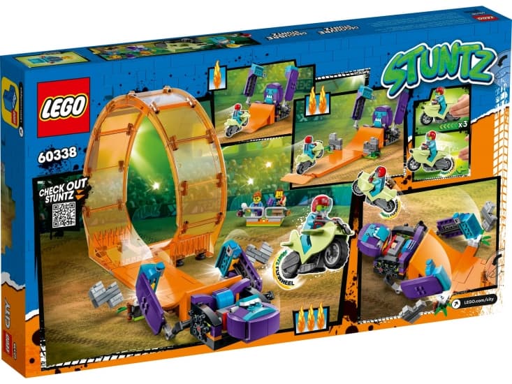 Конструктор Lego City Каскадерская петля Удар Шимпанзе 226дет 60338 Конструктор Lego City Каскадерская петля Удар Шимпанзе 226дет 60338