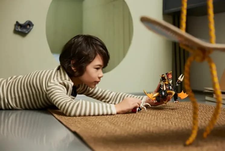 Конструктор Lego Ninjago Земляний дракон Коула EVO 285дет 71782 фото 3