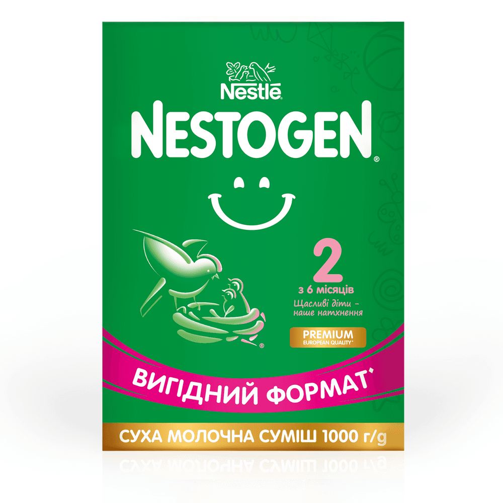 Суміш Nestle Нестожен-2 1000г 711004