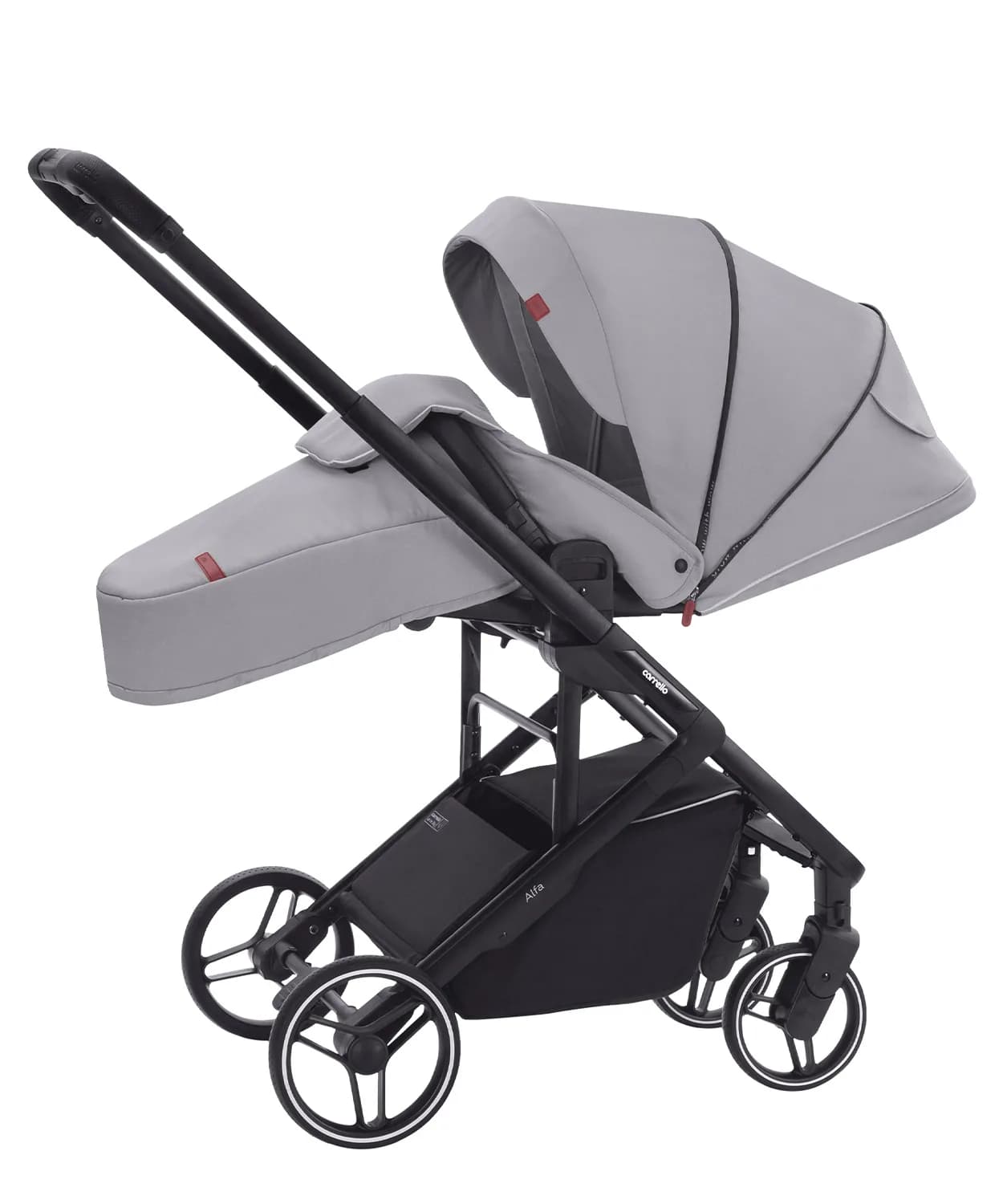 Коляска універсальна 3в1 CARRELLO Alfa CLR-6508 Cloud Grey фото 3 Коляска універсальна 3в1 CARRELLO Alfa CLR-6508 Cloud Grey фото 3