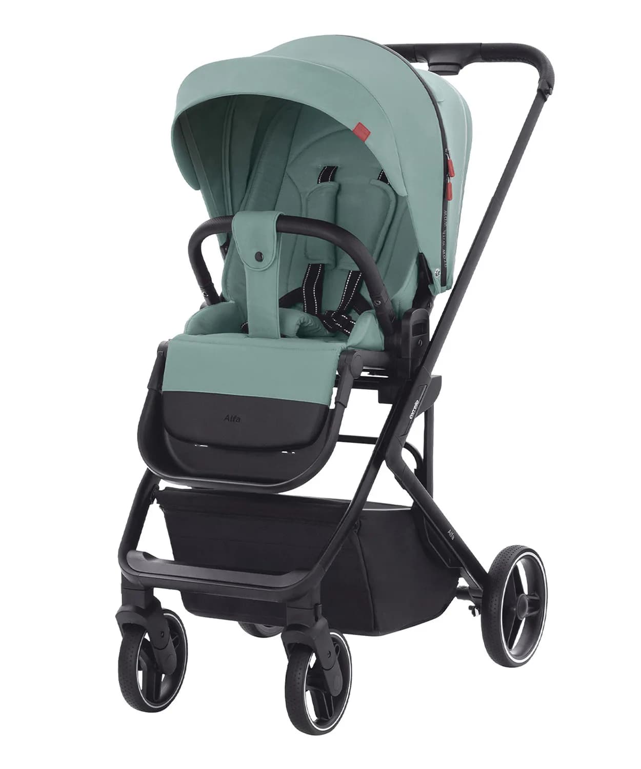 Коляска універсальна 3в1 CARRELLO Alfa CLR-6508 Parrot Green фото 2 Коляска універсальна 3в1 CARRELLO Alfa CLR-6508 Parrot Green фото 2