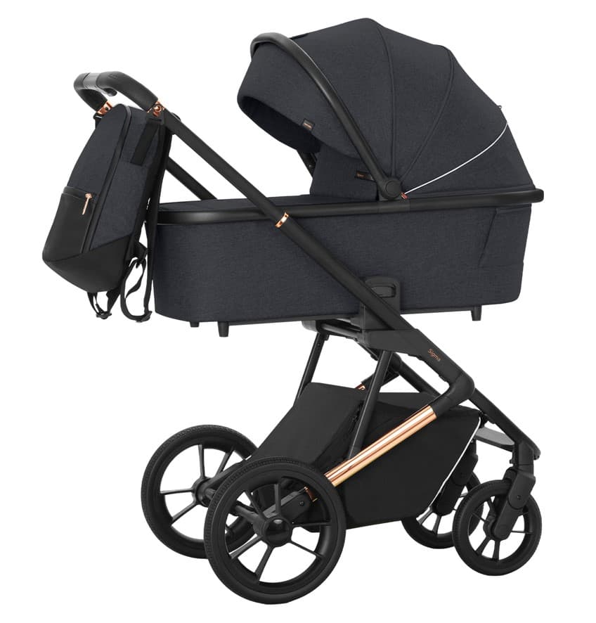 Коляска універсальна 2в1 CARRELLO Sigma Midnight Grey CRL-6509