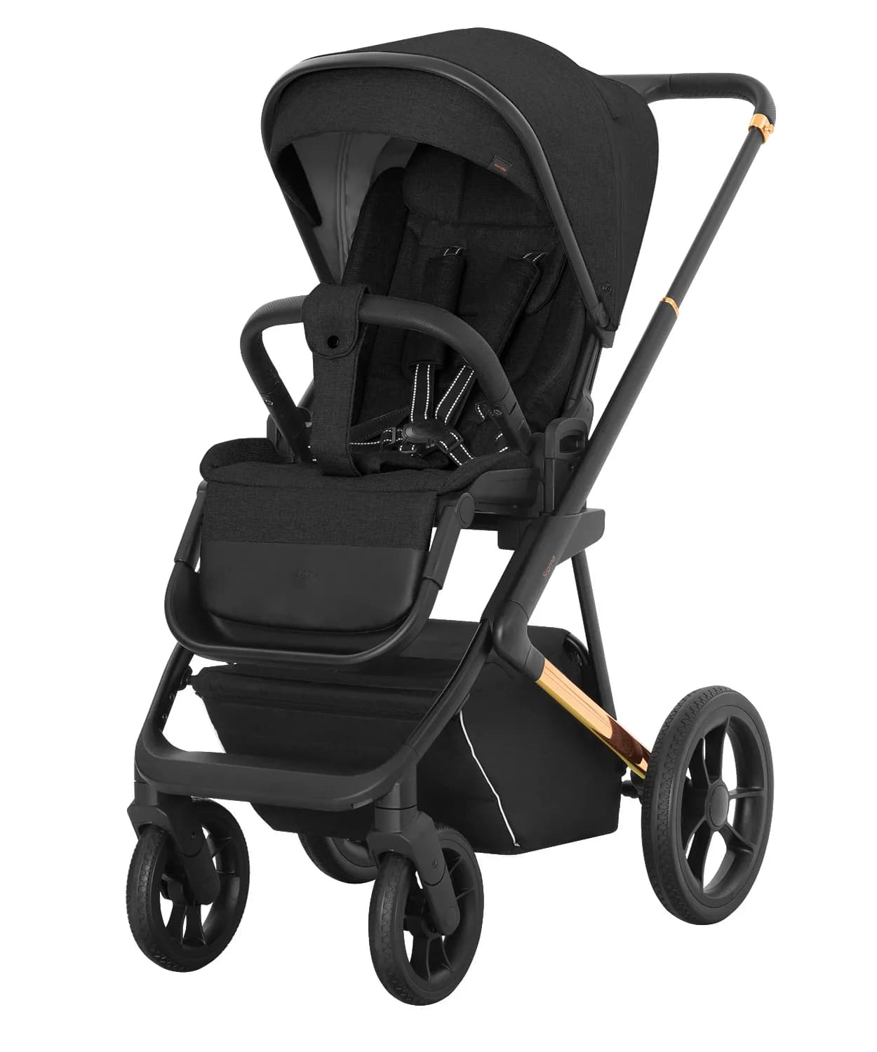 Коляска універсальна 3в1 CARRELLO Sigma Raven Black CRL-6510 фото 4