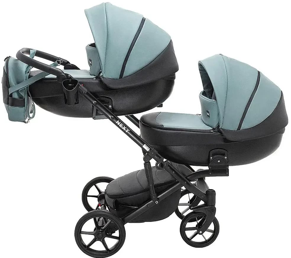 Коляска универсальная для двойни 2в1 Bair Next Duo Eco 21 625929 фото 2 Коляска универсальная для двойни 2в1 Bair Next Duo Eco 21 625929 фото 2