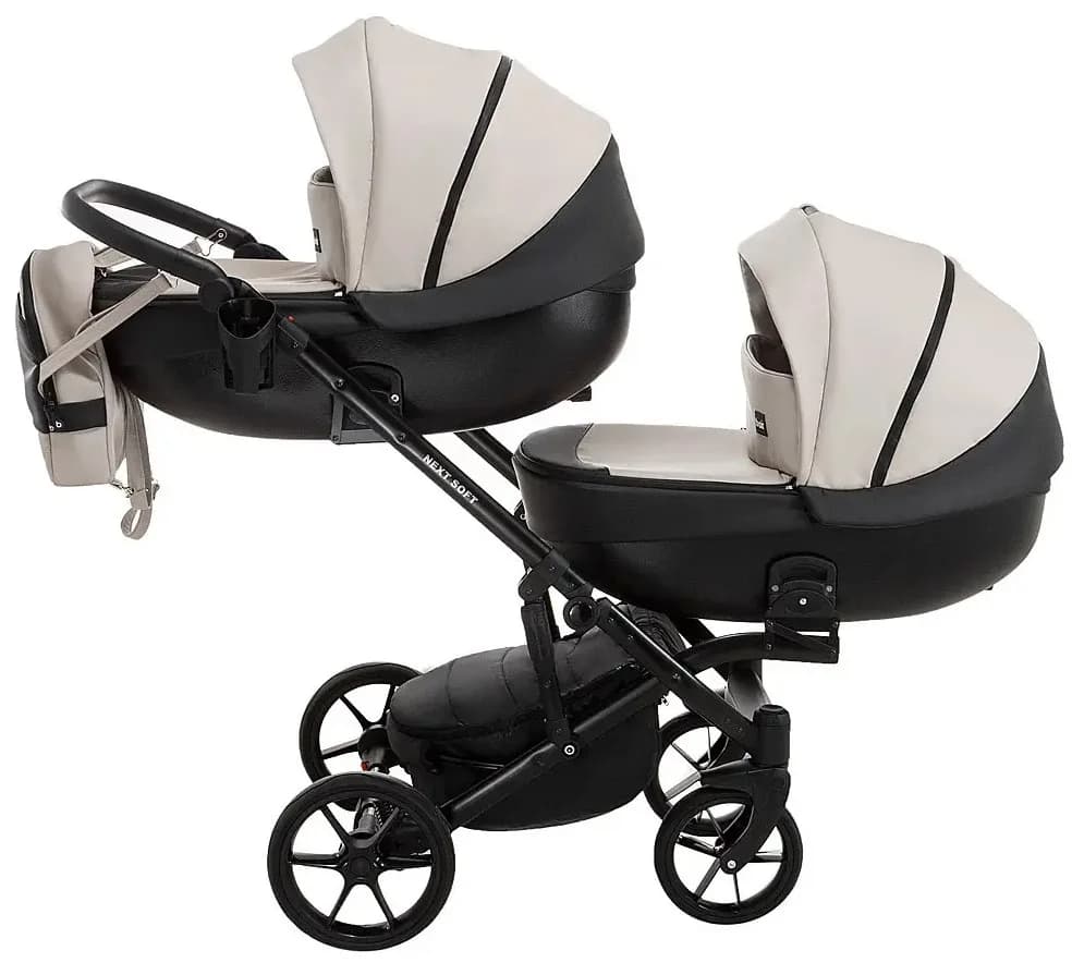 Коляска универсальная для двойни 2в1 Bair Next Duo Eco 22 625795 фото 3