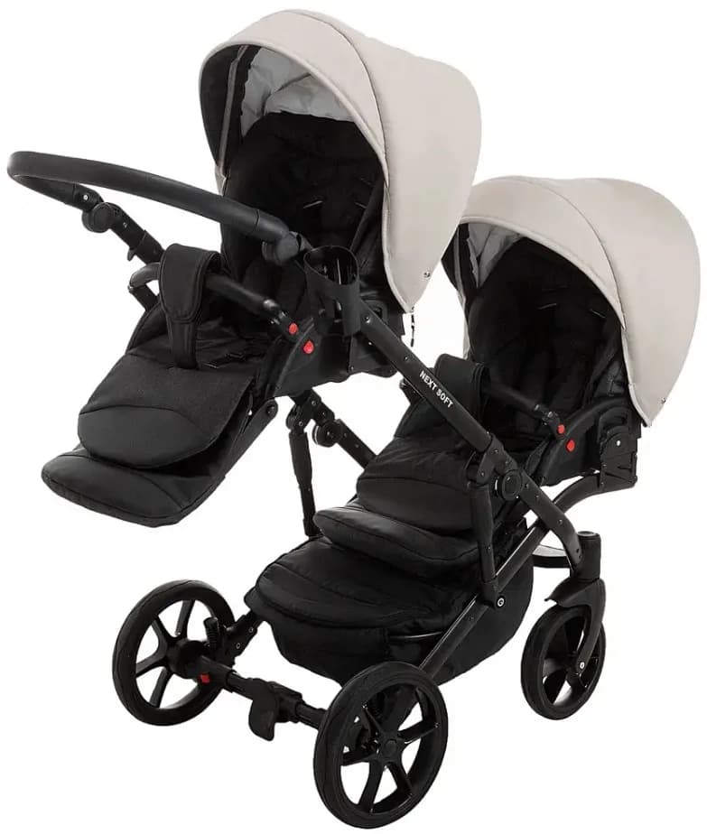 Коляска универсальная для двойни 2в1 Bair Next Duo Eco 22 625795 фото 6
