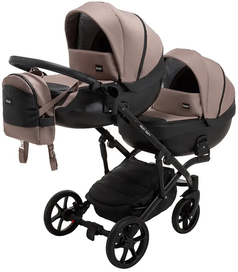 Коляска універсальна для двійні 2в1 Bair Next Duo Soft 03 625792