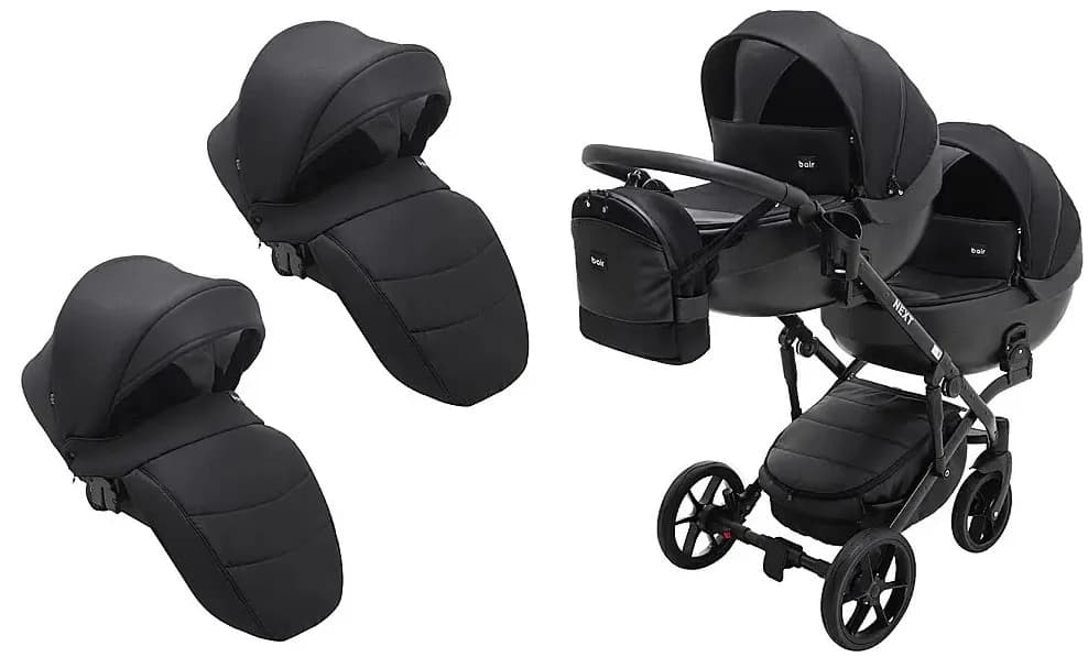 Коляска универсальная для двойни 2в1 Bair Next Duo Soft 02 625926 фото 5 Коляска универсальная для двойни 2в1 Bair Next Duo Soft 02 625926 фото 5