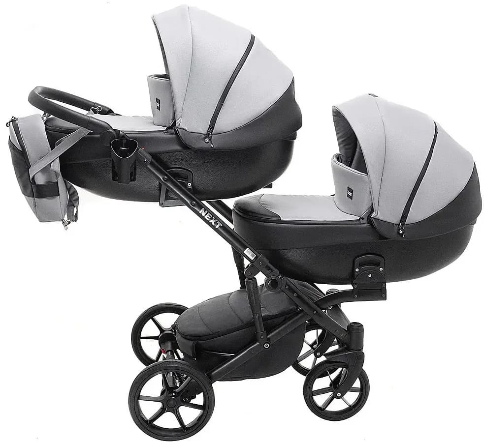 Коляска универсальная для двойни 2в1 Bair Next Duo Soft 31 625928 фото 2 Коляска универсальная для двойни 2в1 Bair Next Duo Soft 31 625928 фото 2