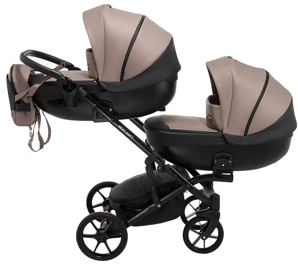 Коляска универсальная для двойни 2в1 Bair Next Duo Soft 03 625792 фото 6 Коляска универсальная для двойни 2в1 Bair Next Duo Soft 03 625792 фото 6