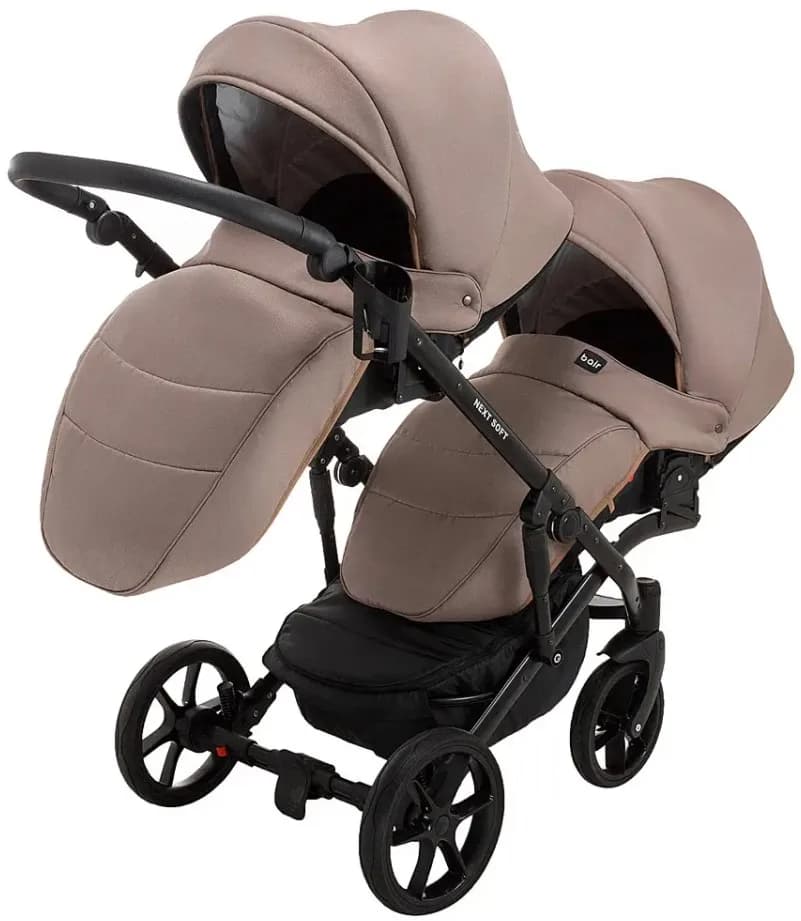 Коляска универсальная для двойни 2в1 Bair Next Duo Soft 03 625792 фото 4 Коляска универсальная для двойни 2в1 Bair Next Duo Soft 03 625792 фото 4