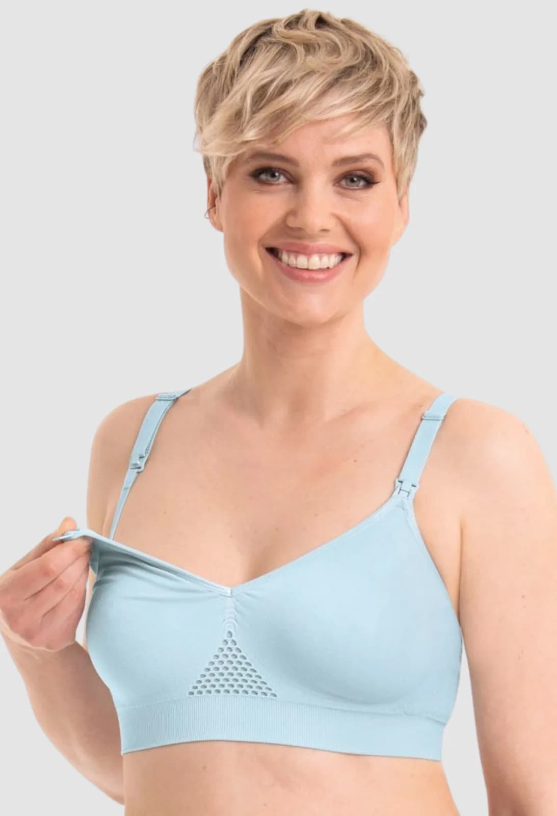 Топ бесшовный для кормления Anita Seamless 5096-Мятный фото 2 Топ бесшовный для кормления Anita Seamless 5096-Мятный фото 2