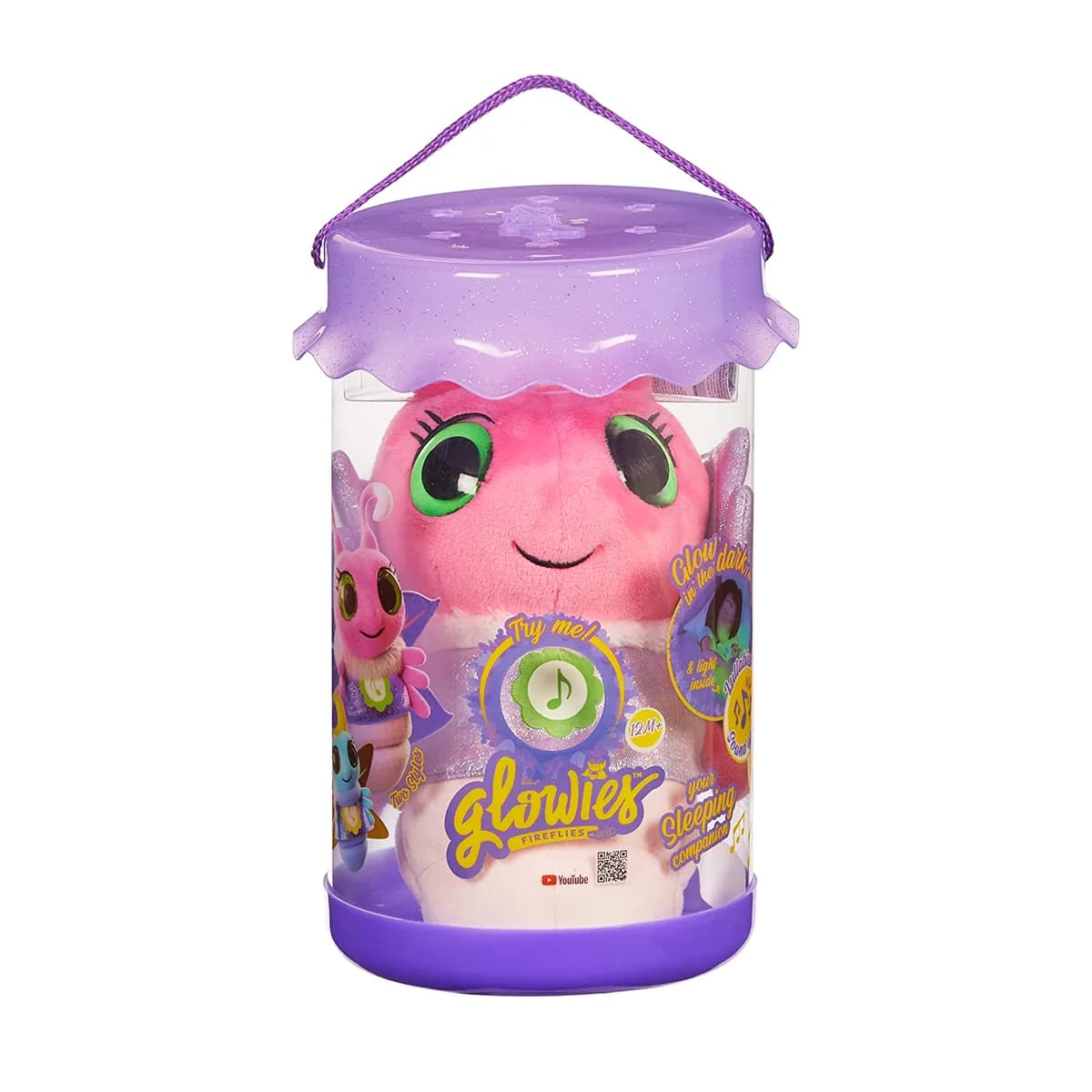 Игрушка мягкая интерактивная Eolo Glowies Розовый светлячок GW001 фото 7 Игрушка мягкая интерактивная Eolo Glowies Розовый светлячок GW001 фото 7