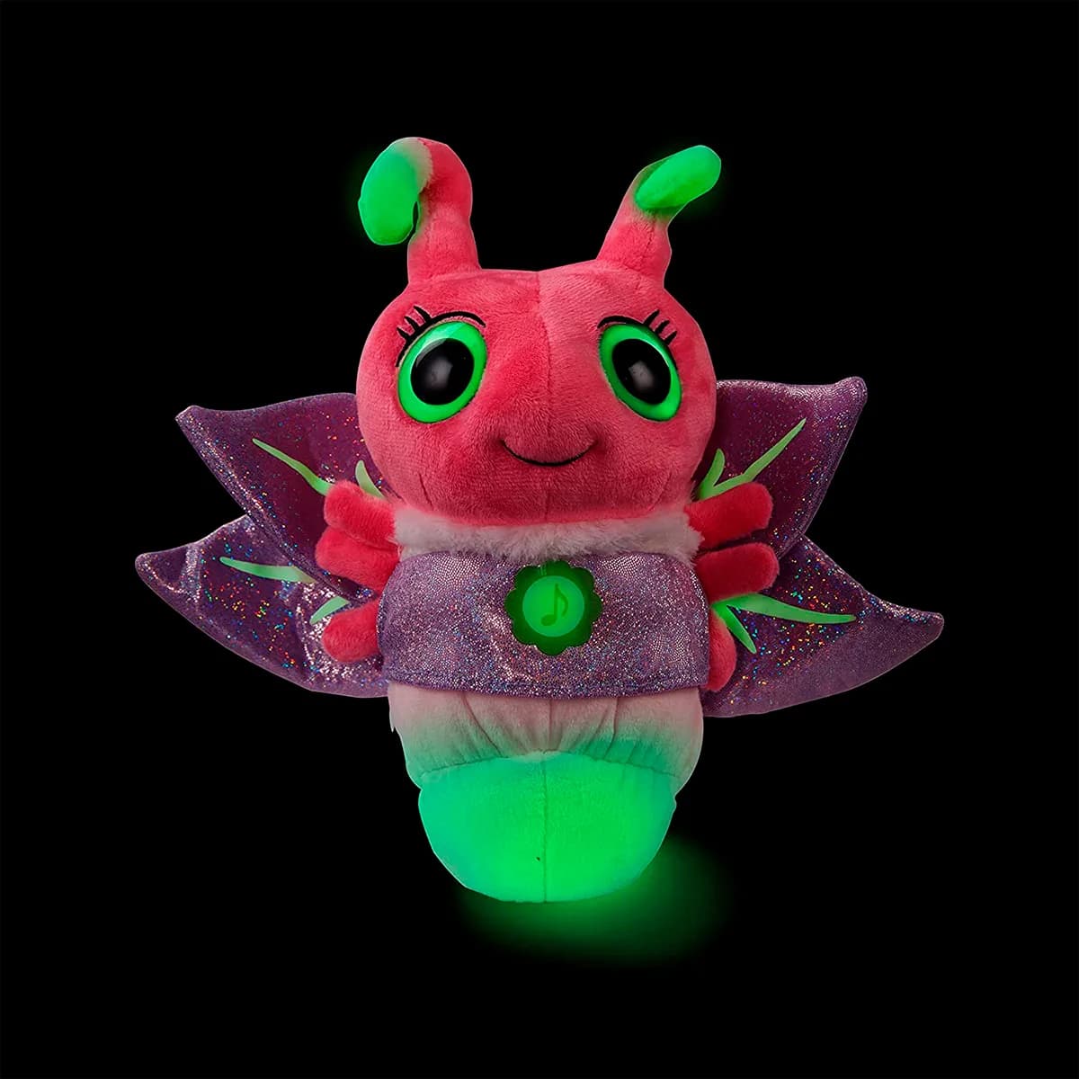 Игрушка мягкая интерактивная Eolo Glowies Розовый светлячок GW001 фото 6 Игрушка мягкая интерактивная Eolo Glowies Розовый светлячок GW001 фото 6