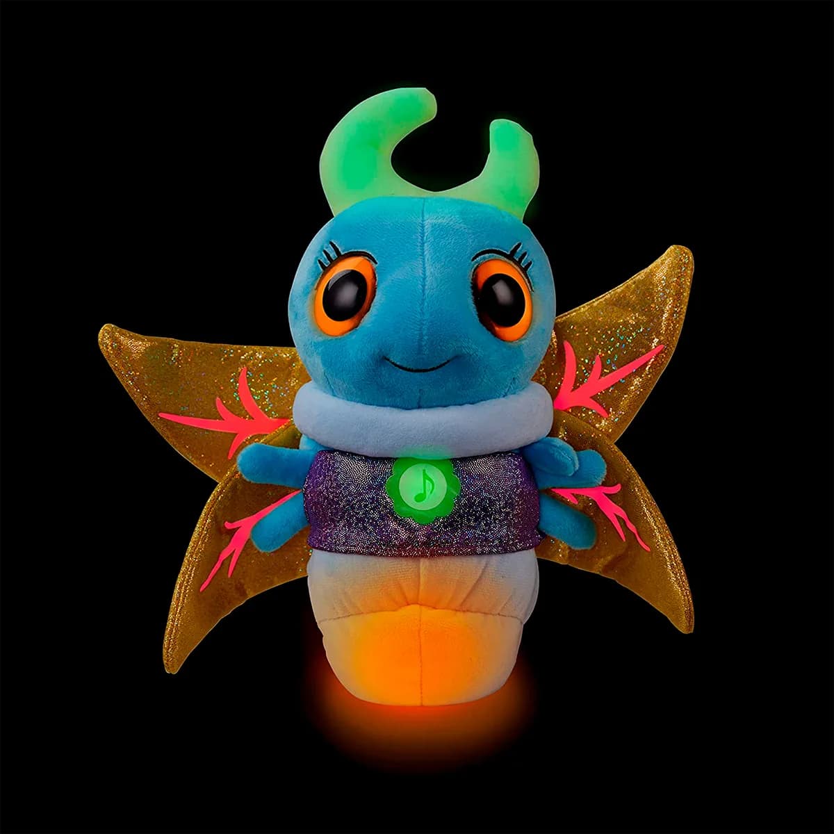 Іграшка м'яка інтерактивна Eolo Glowies Синій світлячок GW002 фото 6 Іграшка м'яка інтерактивна Eolo Glowies Синій світлячок GW002 фото 6
