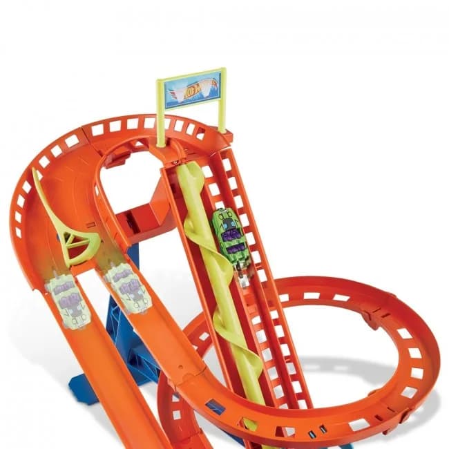 Трек Hot Wheels Гонки на американских горках HDP04 фото 5 Трек Hot Wheels Гонки на американских горках HDP04 фото 5
