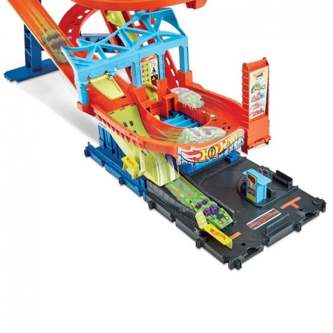 Трек Hot Wheels Гонки на американских горках HDP04 фото 6 Трек Hot Wheels Гонки на американских горках HDP04 фото 6