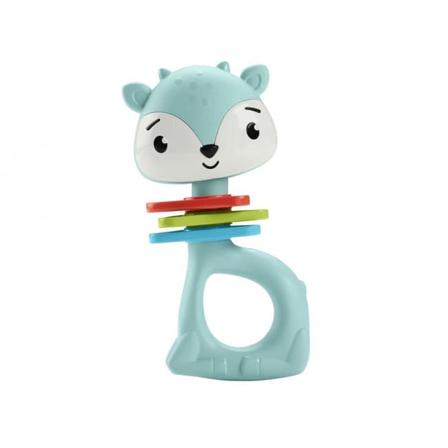 Погремушка прорезыватель Fisher-price Зверюшка HJW11 Погремушка прорезыватель Fisher-price Зверюшка HJW11