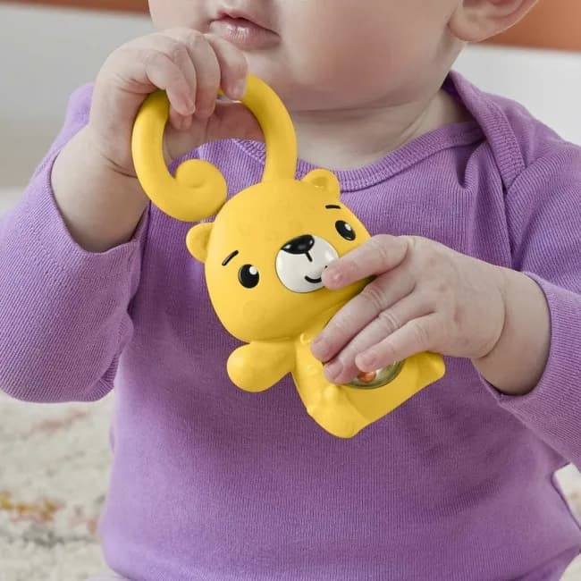 Погремушка прорезыватель Fisher-price Зверюшка HJW11 фото 2 Погремушка прорезыватель Fisher-price Зверюшка HJW11 фото 2