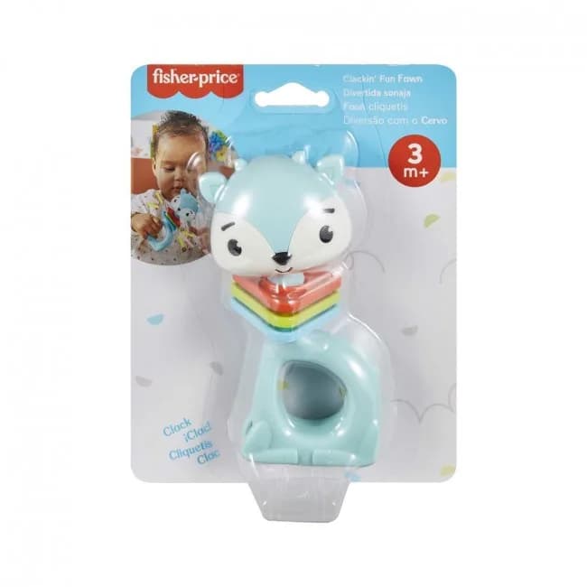 Погремушка прорезыватель Fisher-price Зверюшка HJW11 фото 5 Погремушка прорезыватель Fisher-price Зверюшка HJW11 фото 5