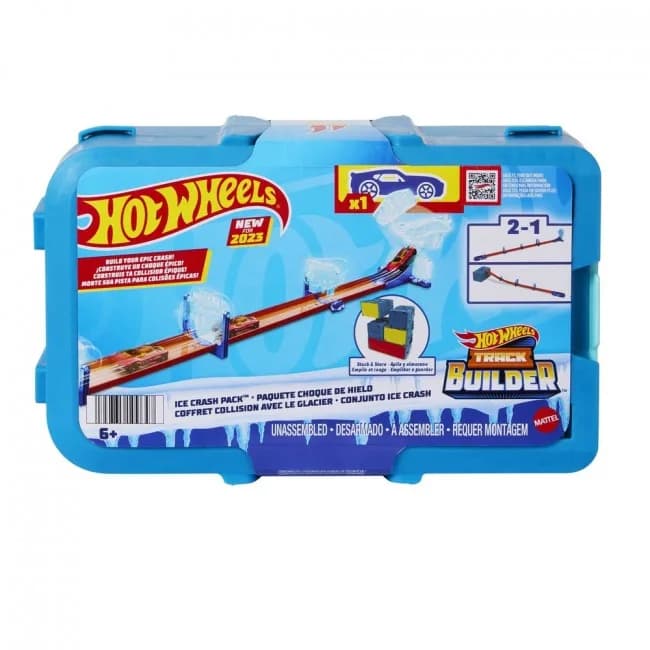 Трек Hot Wheels Ледовое столкновение HKX40 фото 2 Трек Hot Wheels Ледовое столкновение HKX40 фото 2