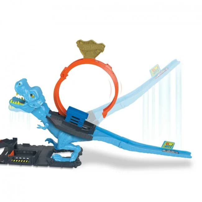Трек Hot Wheels Полювання Ті-Рекса HKX42 фото 6 Трек Hot Wheels Полювання Ті-Рекса HKX42 фото 6