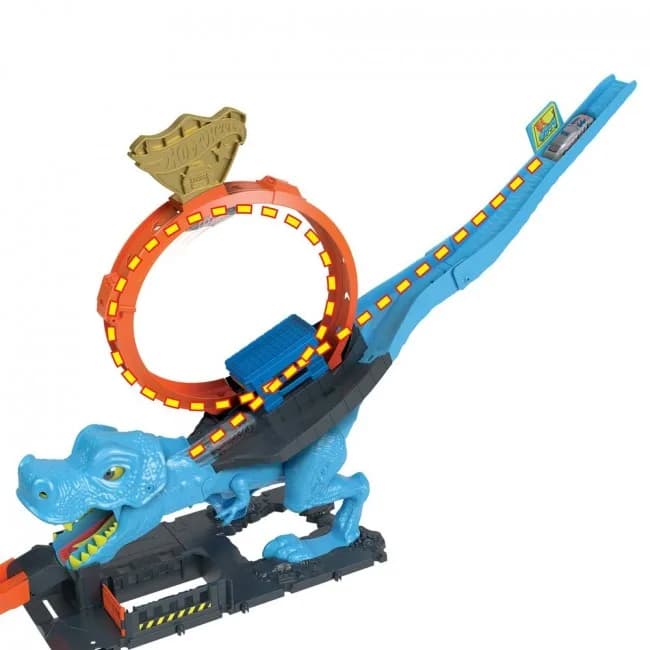 Трек Hot Wheels Полювання Ті-Рекса HKX42 фото 5 Трек Hot Wheels Полювання Ті-Рекса HKX42 фото 5