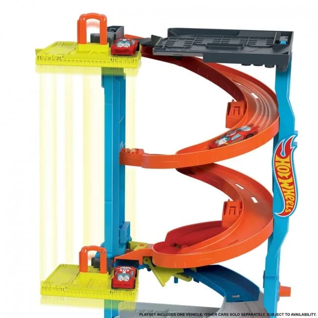 Трек Hot Wheels Супервежа для перегонів HKX43 фото 6 Трек Hot Wheels Супервежа для перегонів HKX43 фото 6
