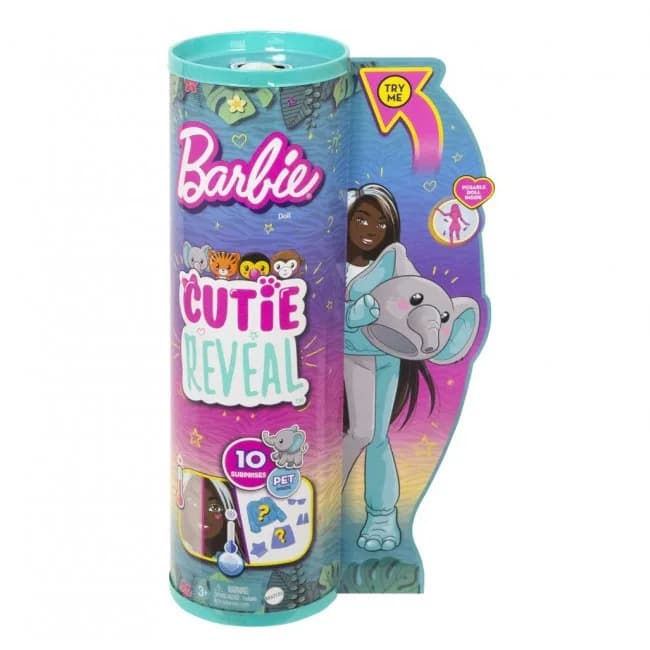 Кукла Barbie Друзья из джунглей слоненок HKP98 фото 7 Кукла Barbie Друзья из джунглей слоненок HKP98 фото 7