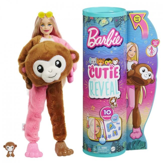 Лялька Barbie Друзі з джунглів мавпеня HKR01 Лялька Barbie Друзі з джунглів мавпеня HKR01