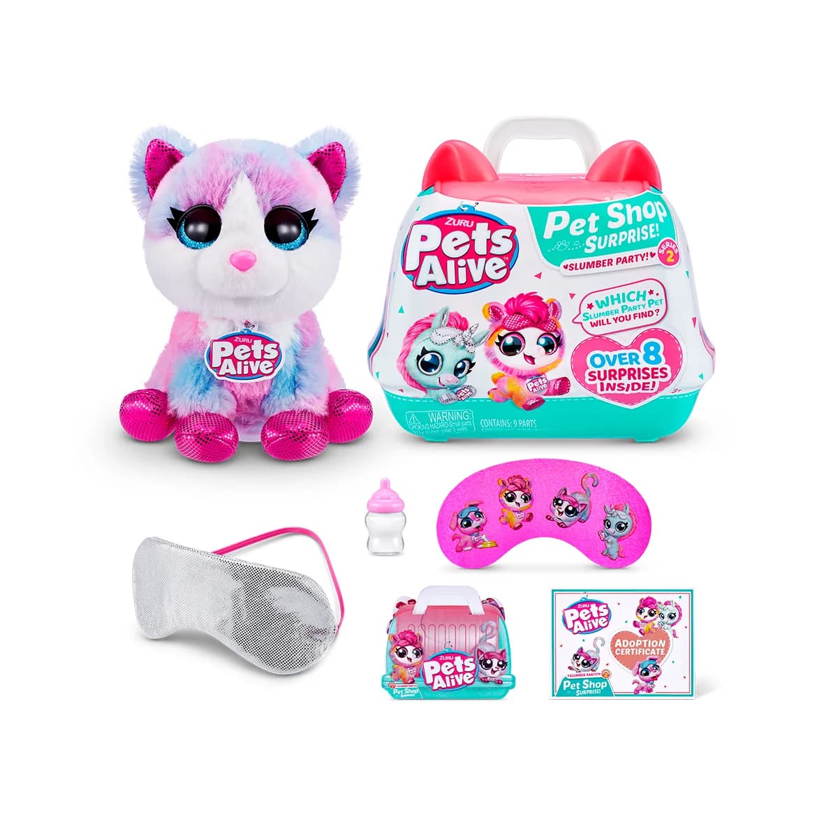 Набор интерактивный Zuru Pets Alive Повторюшка-сплюшка 9532 фото 7 Набор интерактивный Zuru Pets Alive Повторюшка-сплюшка 9532 фото 7