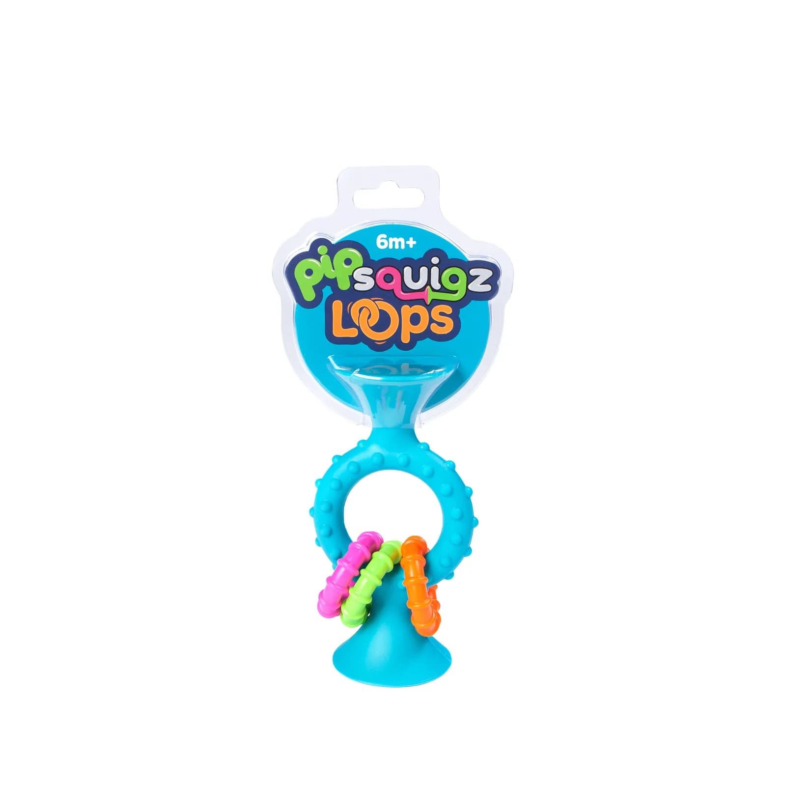 Брязкальце-прорізувач Fat Brain Toys pipSquigz Loops F166ML фото 2