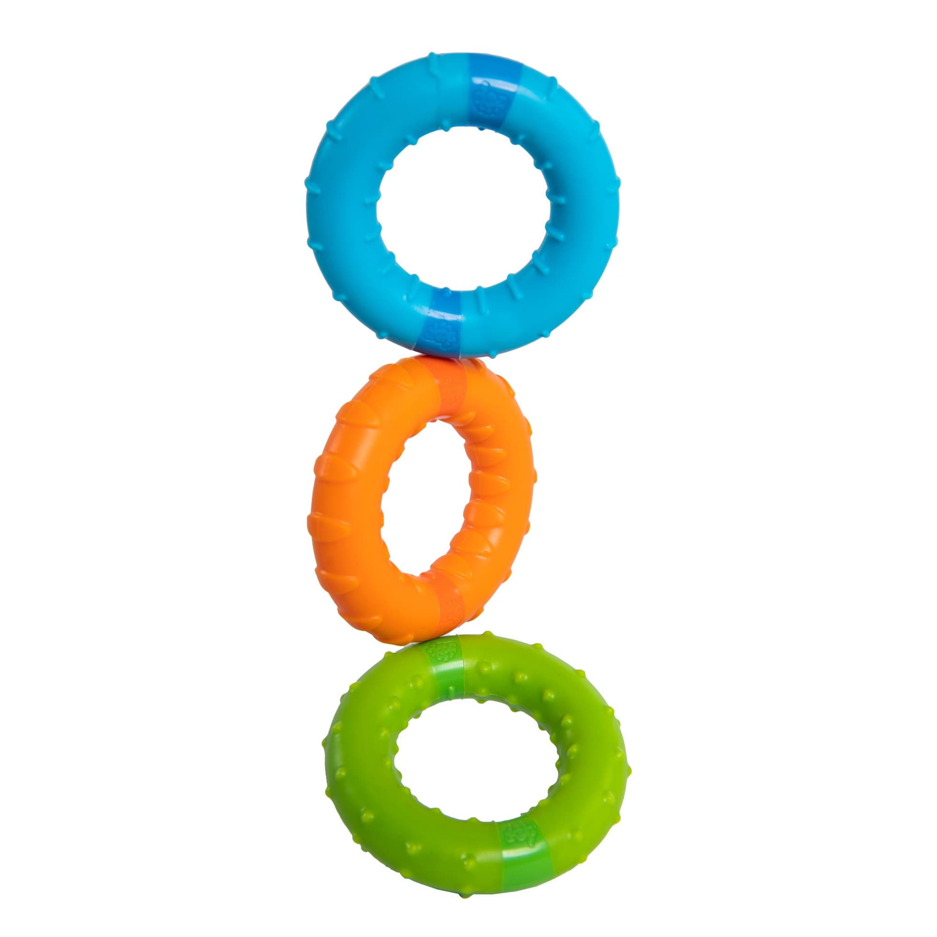 Игрушка тактильная Магнитные кольца Fat Brain Toys SillyRings 3шт F269ML