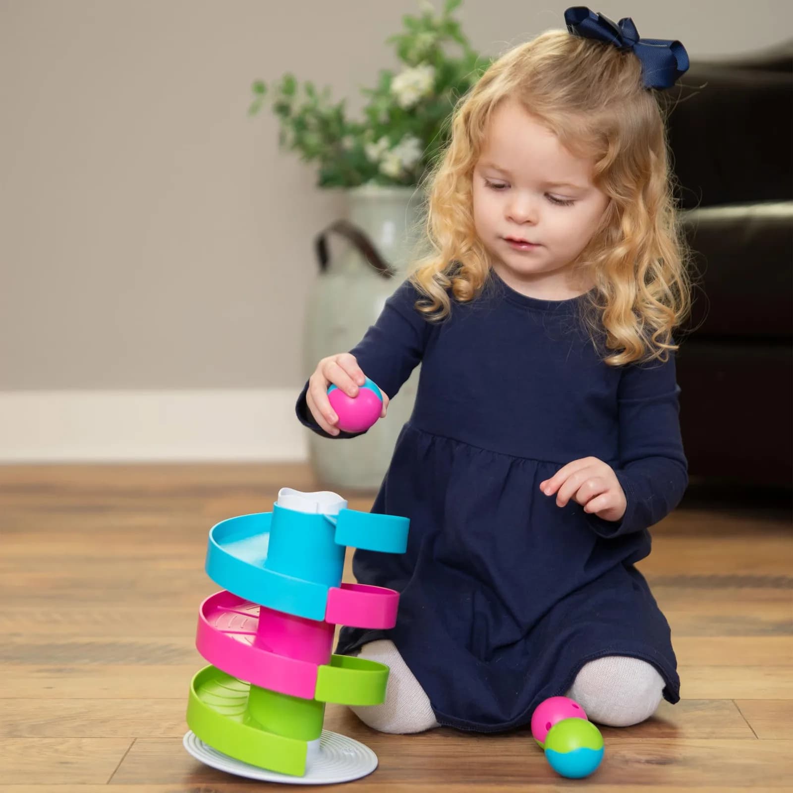 Іграшка розвиваюча Трек-балансир для кульок Fat Brain Toys Wobble Run F273ML фото 7