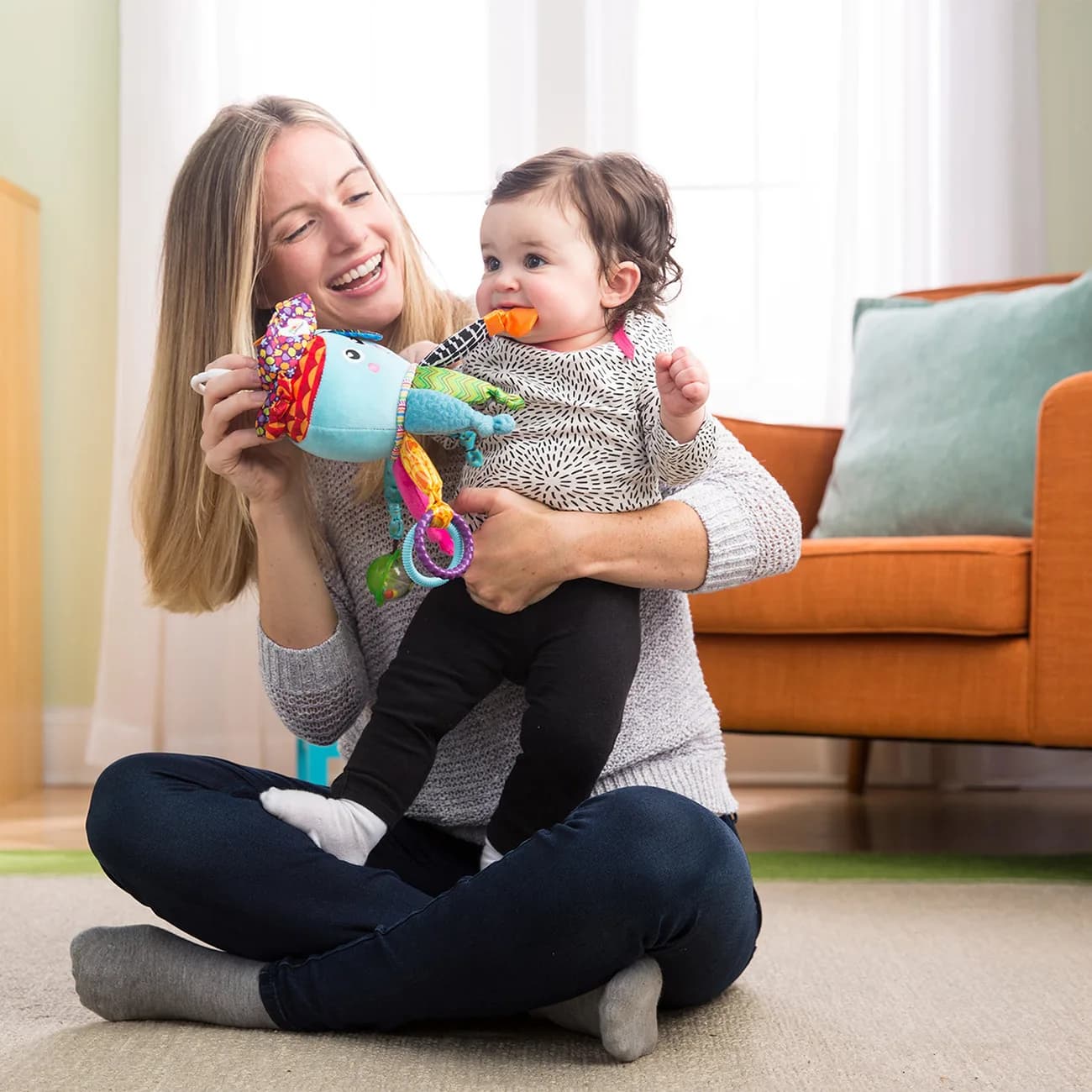 Подвеска Lamaze Осьминог с прорезывателем L27068 фото 7 Подвеска Lamaze Осьминог с прорезывателем L27068 фото 7