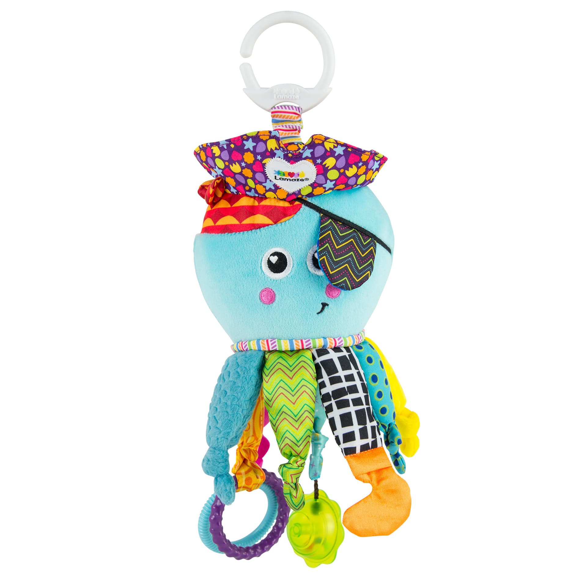 Подвеска Lamaze Осьминог с прорезывателем L27068 Подвеска Lamaze Осьминог с прорезывателем L27068