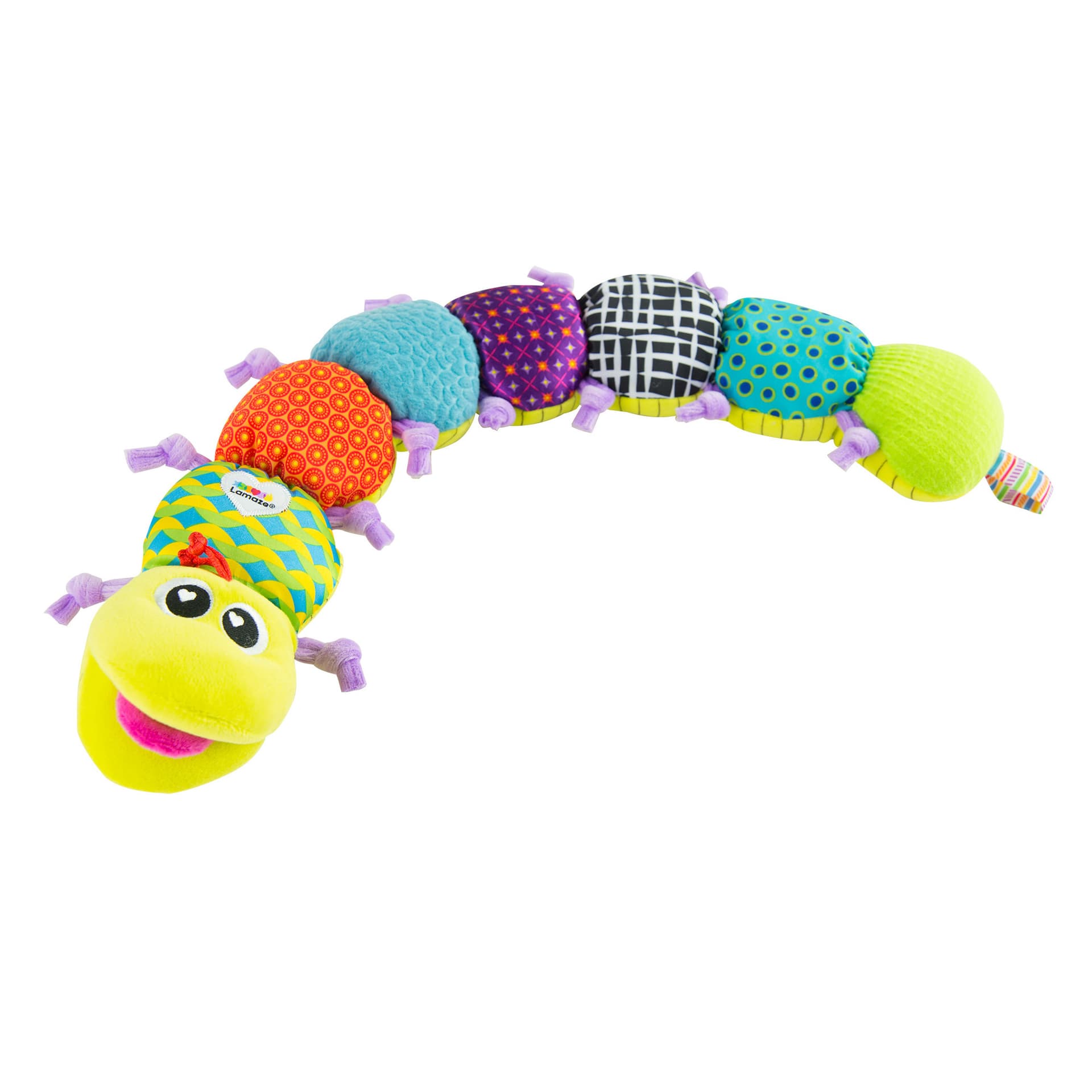 Іграшка м' яка Lamaze Черв' ячок L27107 Іграшка м' яка Lamaze Черв' ячок L27107