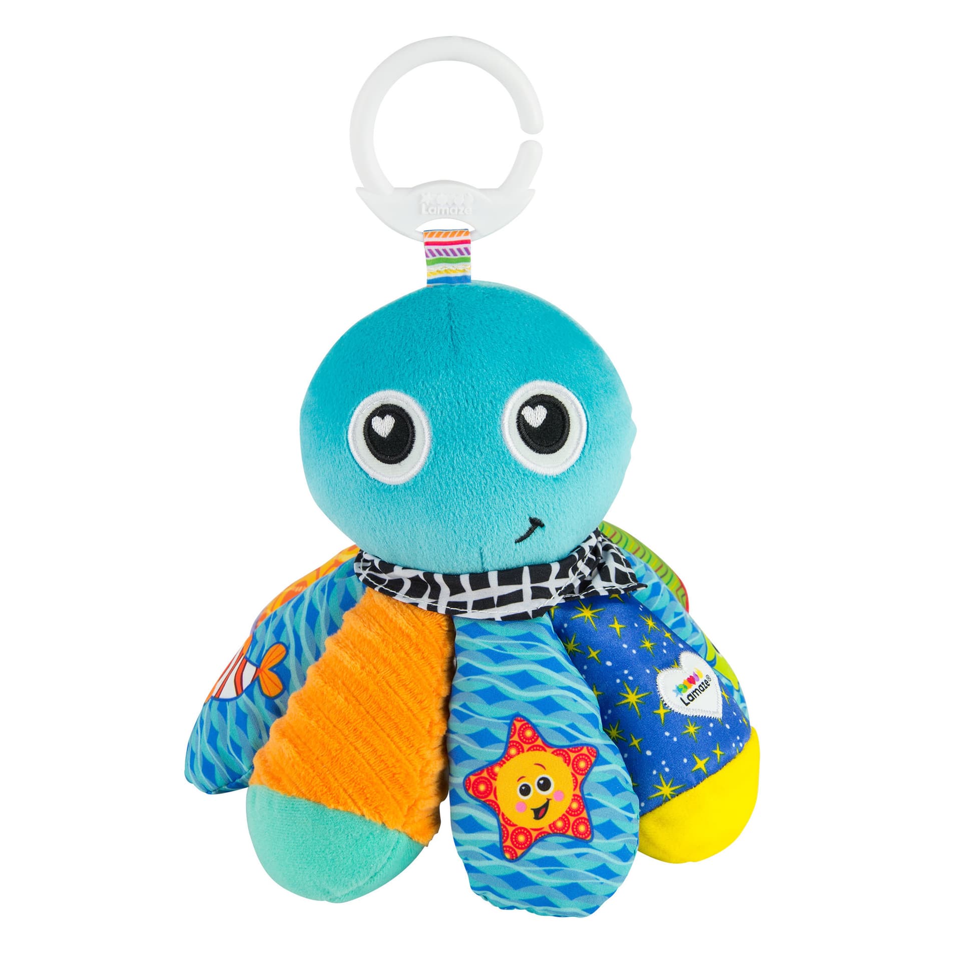 Підвіска Lamaze Восьминіг з пискавкою та дзеркальцем L27514