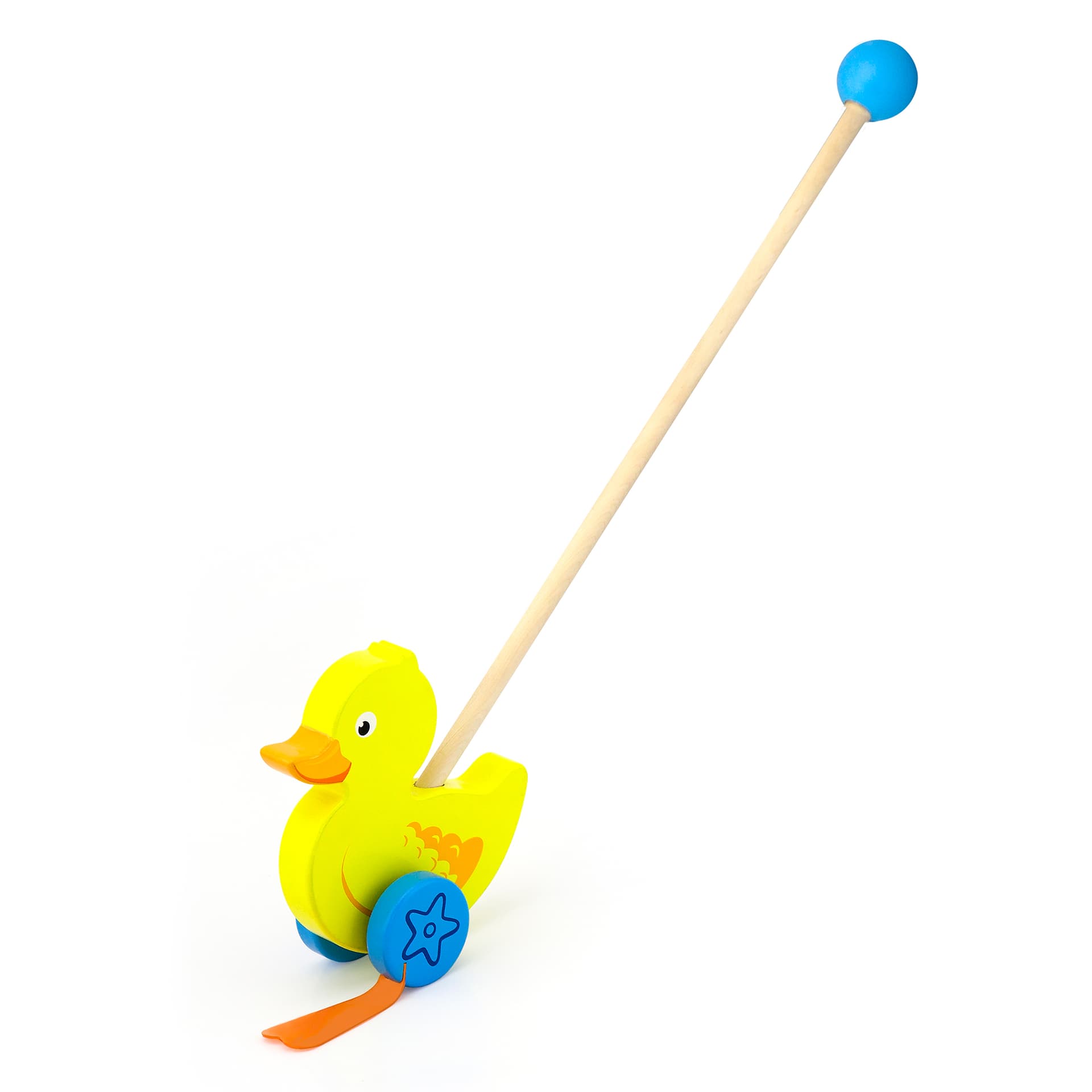 Каталка дерев'яна Viga Toys Утенок 50961
