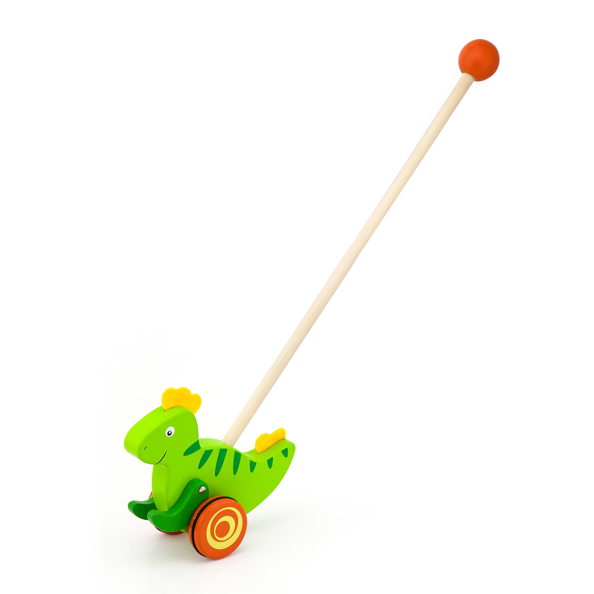 Каталка деревянная Viga Toys Динозавр 50963 Каталка деревянная Viga Toys Динозавр 50963