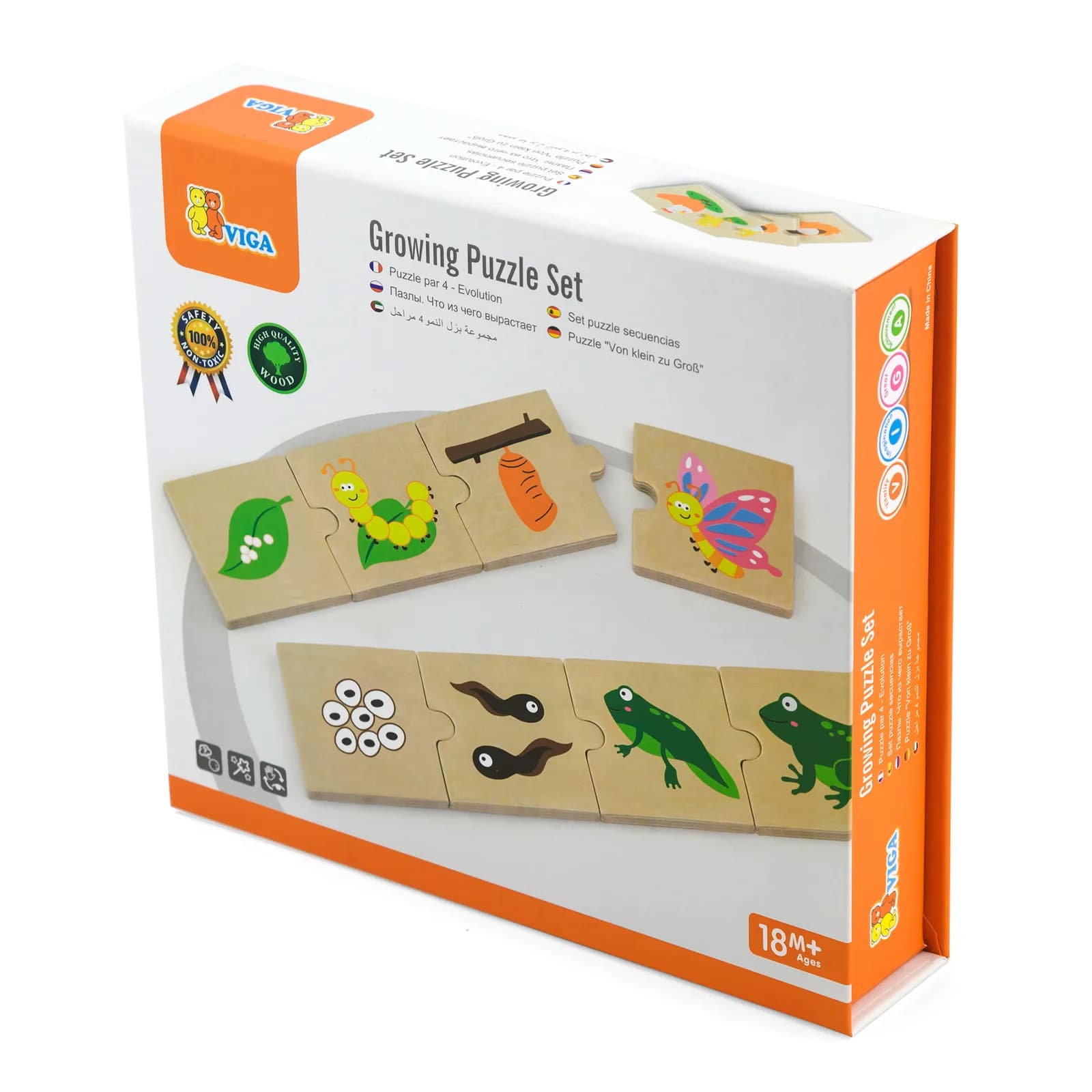 Ассоциации Viga Toys Что из чего вырастает 24эл 51609 фото 3