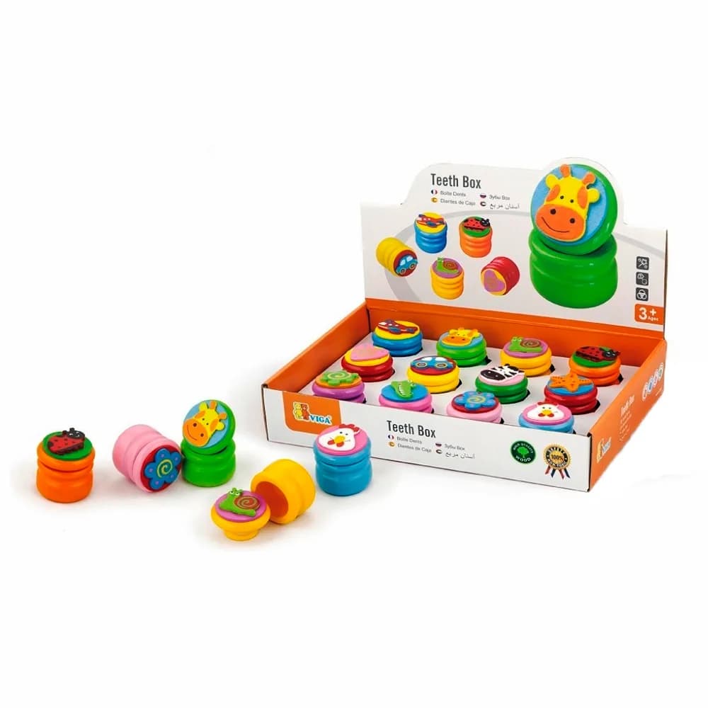 Скринька дерев'яна Viga Toys 53911 фото 2 Скринька дерев'яна Viga Toys 53911 фото 2