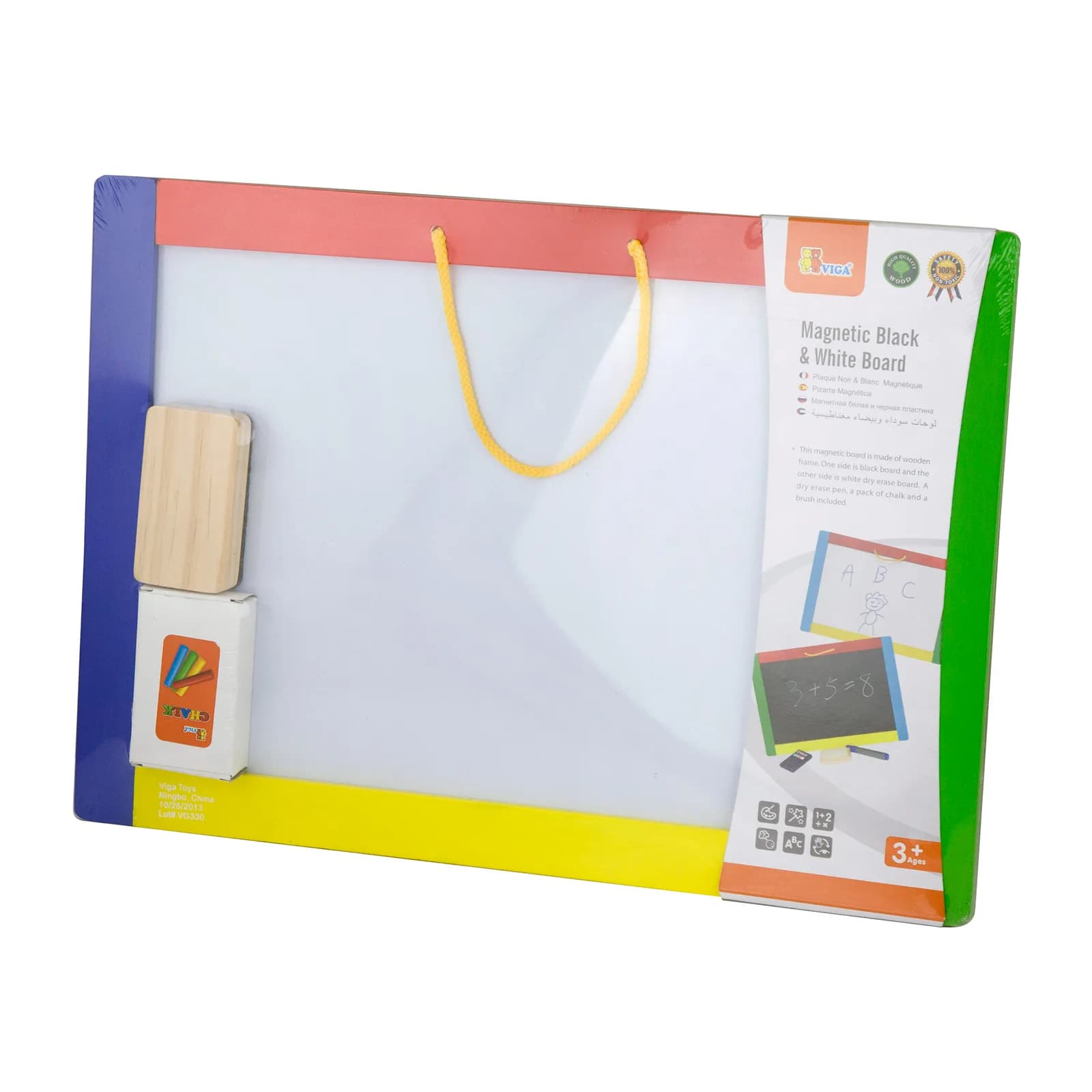 Дошка магнітна для малювання Viga Toys 56203 фото 2 Дошка магнітна для малювання Viga Toys 56203 фото 2