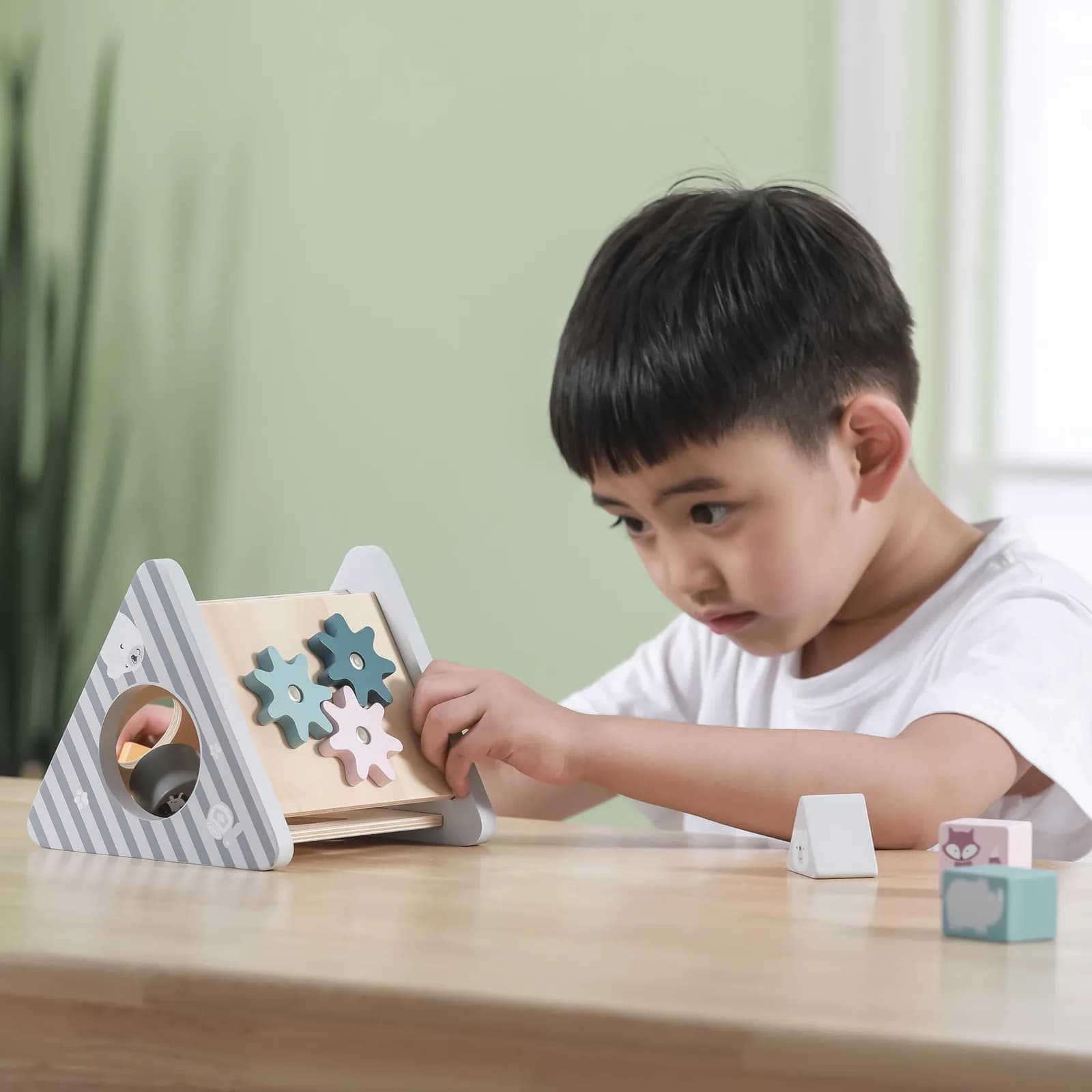 Сортер дерев'яний Viga Toys Розвиток 5в1 44007 фото 7 Сортер дерев'яний Viga Toys Розвиток 5в1 44007 фото 7