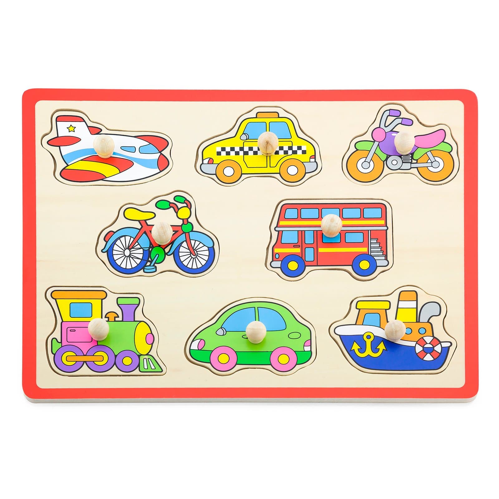 Рамка-вкладыш Viga Toys Транспорт 50016