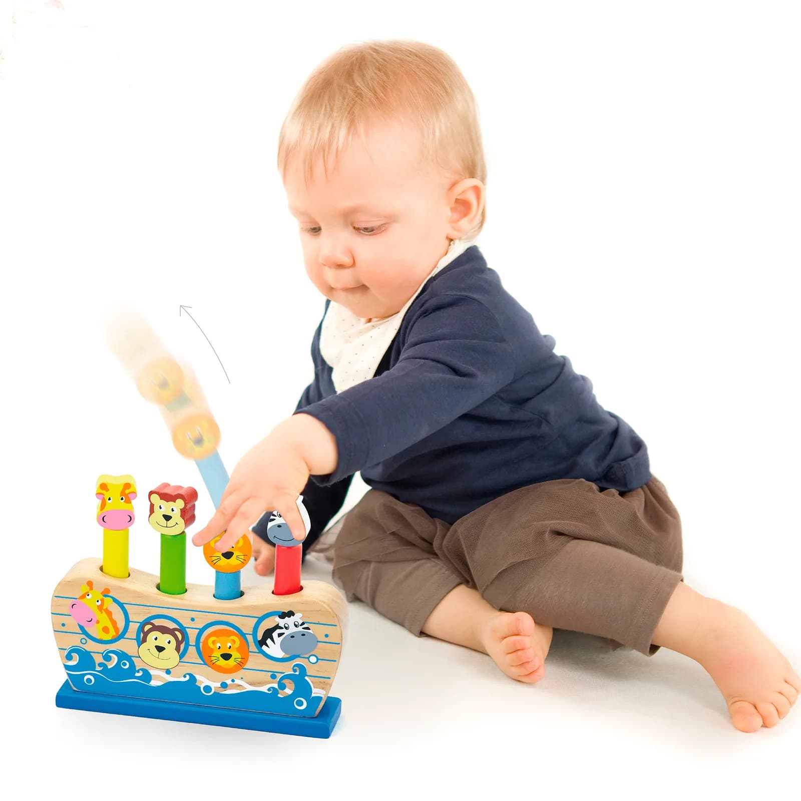 Іграшка розвиваюча Viga Toys Веселий ковчег 50041 фото 4 Іграшка розвиваюча Viga Toys Веселий ковчег 50041 фото 4