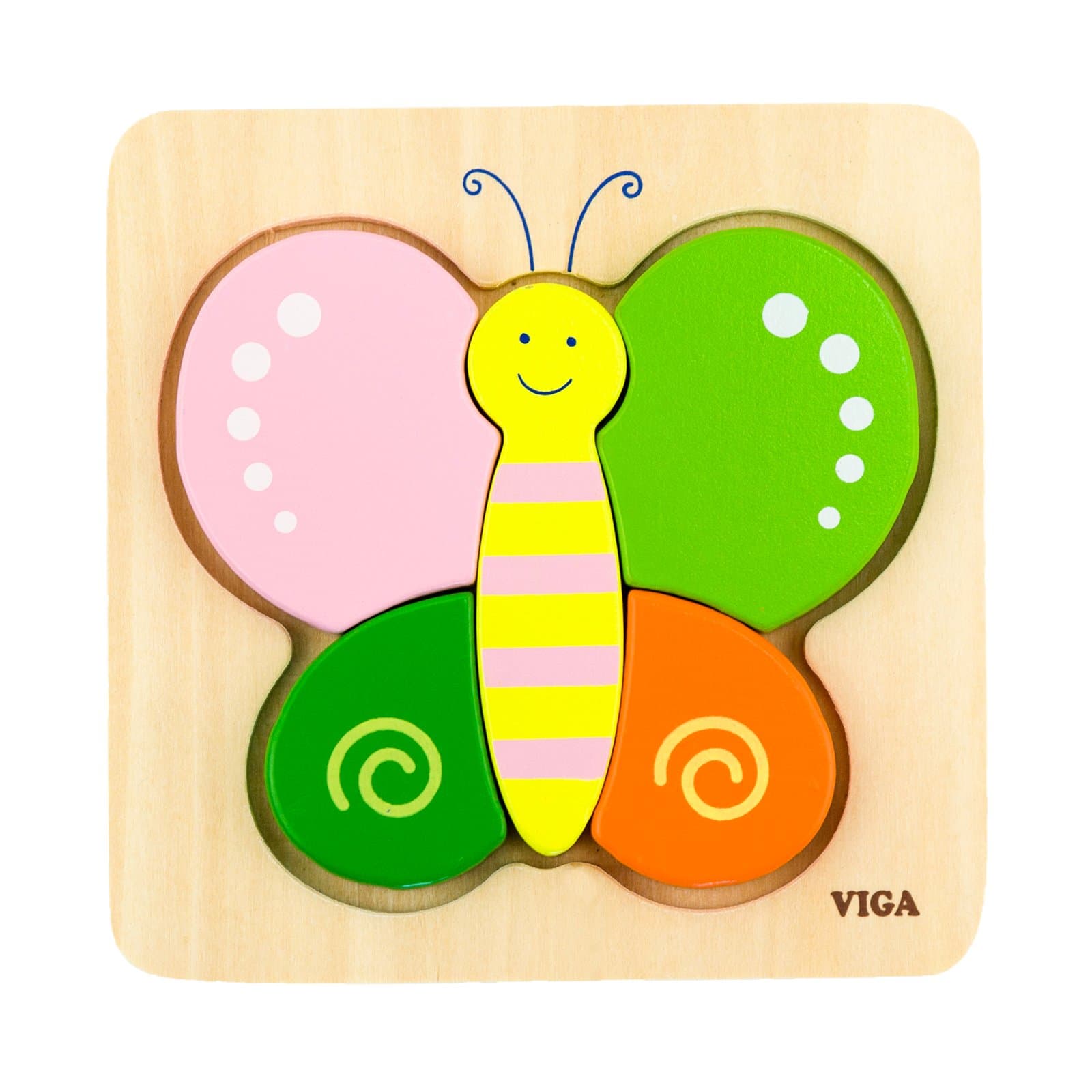 Пазл дерев'яний Viga Toys Метелик 50170