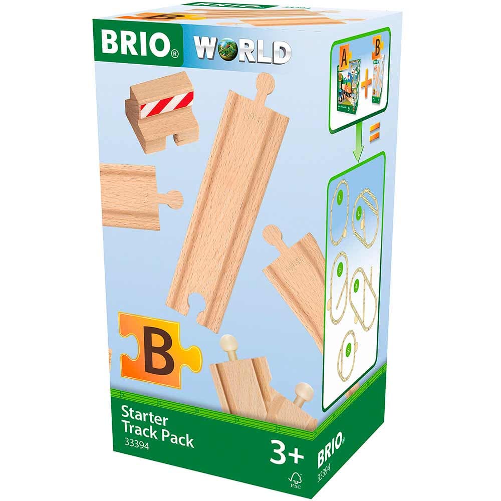 Стартовий набір розширень для залізниці BRIO 13 дет 33394 Стартовий набір розширень для залізниці BRIO 13 дет 33394