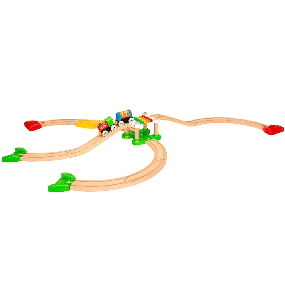 Набор Моя первая железная дорога BRIO 33727 фото 3 Набор Моя первая железная дорога BRIO 33727 фото 3