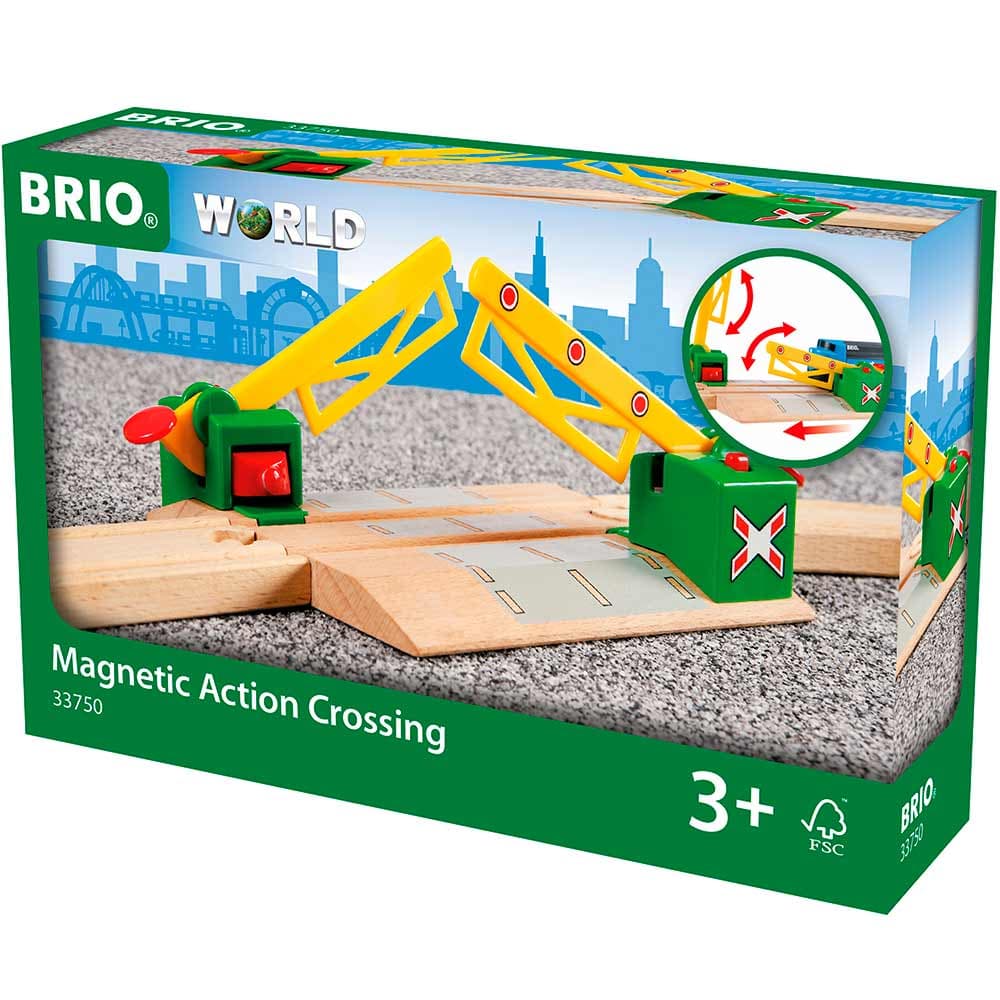 Переезд для железной дороги на магнитах Brio 33750 Переезд для железной дороги на магнитах Brio 33750
